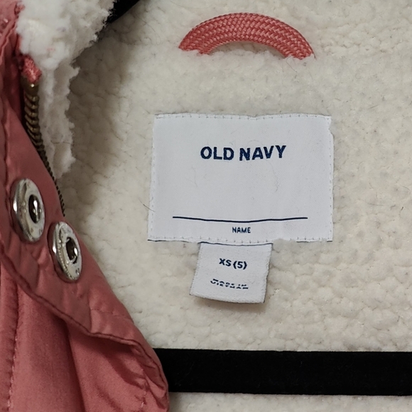 Old Navy Frost-Free Faux-Fur Lined Hooded Puffer Jacket for Girls - Size XS - Picture 8 of 8